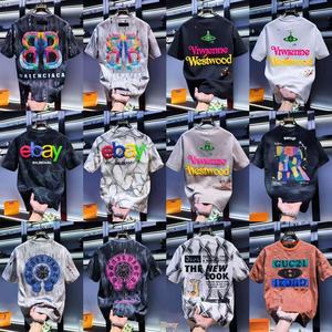 Nouveau T-shirt Homme 2026 en Coton Lavable Anti-décoloration, Style Urbain Tendance, Imprimé, Coupe Oversize, Col Rond, Manches Courtes - Product Image 6