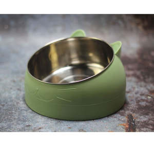 Paslanmaz Çelik Evcil Hayvan Kaseleri Mama Atıştırmalık Su Tabağı Evcil Hayvan Aksesuarları Besleyici İçme Yeme Köpekler Kediler Kaseleri - Product Image 4