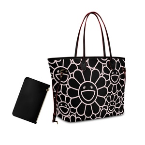 Sac fourre-tout tendance en PU avec fermeture éclair, imprimé dollar américain, 2 pièces, pour femme, pour le 250e anniversaire de l'indépendance des États-Unis - Product Image 3