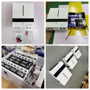 Deep Cycle <b>48V</b> 100Ah 51.2V 5.12kWh Wall Mounted <b>Battery</b> Smart BMS RS485 CAN for Off-Grid Hybrid Solar Power System - Product Image 3