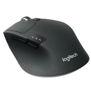Logitech M720デュアルモードワイヤレスマウスサイドボタン大型ハンドマウスコンフォートブラックマウス - Product Image 6