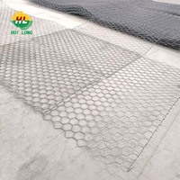 Gabions hexagonaux flexibles HUILONG en fil de fer galvanisé 2,4-5 mm, maille double torsion, revêtement PVC, modèle de découpe HL-HG20, anti-inondation