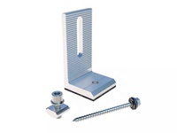 Boulon de fixation solaire avec support en L