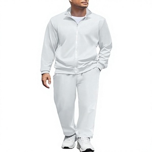 Ensemble de survêtement moderne pour homme, veste de sport personnalisée pour équipe, pantalon de jogging fuselé, tenue d'entraînement - Product Image 1