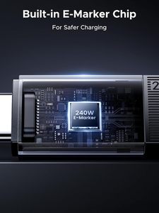 UGREEN Câble USB C 240W Gen2 10Gbps USB 3.2, 4K 60Hz <span class=keywords><strong>Sortie</strong></span> vidéo Charge rapide Compatible avec <span class=keywords><strong>iPhone</strong></span> 16/15/<span class=keywords><strong>14</strong></span> <span class=keywords><strong>Pro</strong></span> <span class=keywords><strong>Max</strong></span> - Product Image 6