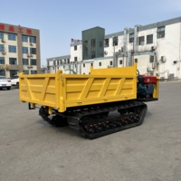 Yunnei 4x4 électrique Mini Dumper 5000 kg capacité camion à chenilles avec boîte de vitesses portant Euro V conforme Core Engine Motor