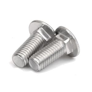 Thép Không Gỉ A2 A4 Vít Kẽm Cổ Vuông Đầu Nấm M8 Bước Vận Chuyển Vít Coach Vít - Product Image 3