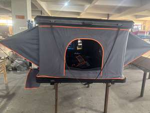 Tente <span class=keywords><strong>de</strong></span> <span class=keywords><strong>toit</strong></span> rigide en aluminium EM Factory pour camping 4x4, 2-3 personnes, grande réduction - Product Image 5