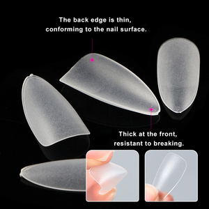 Stiletto Soft Gel <b>Nail</b> Tips Acrylic Press on <b>Extension</b> Tips for Salon Manicure <b>Nail</b> Art - Product Image 3