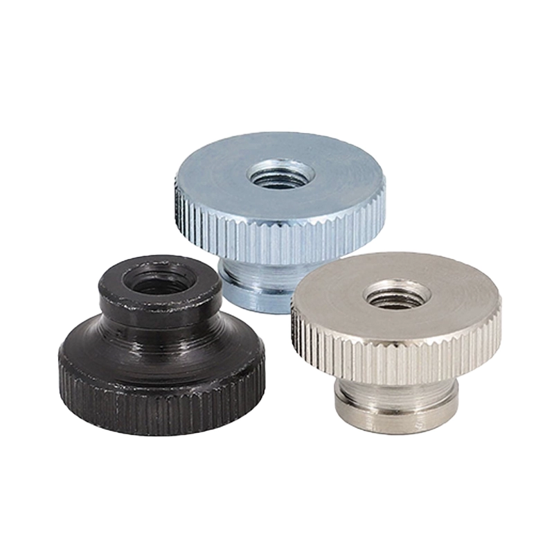 M2 M2.5 M3 to M10 M4 x D12mm x H8mm Knurled Thumb Nuts Inox 304 316 Stainless Steel Hand Tighten Nut Round Hand Grip Knobs Nuts