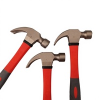 Marteau à griffes en bronze d'aluminium sans étincelles Oak Brand 0,5 kg, manche en fibre de verre, poignée texturée, personnalisable OEM, garantie 2 ans