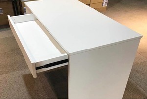 El aglomerado de la melamina un cajón de escritorio de la computadora de mesa con 4 cubo estantería con silla - Product Image 6