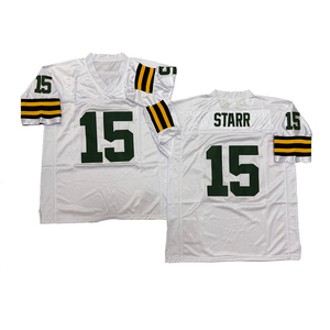 Camiseta de Rugby Estilo Vintage para Hombre, Cosida, Brett Favre, Paul Hornung, <span class=keywords><strong>Bart</strong></span> Starr, Charles Woodson, Ray Nitschke, Tallas <span class=keywords><strong>S</strong></span>-3XL, Envío Rápido - Product Image 5