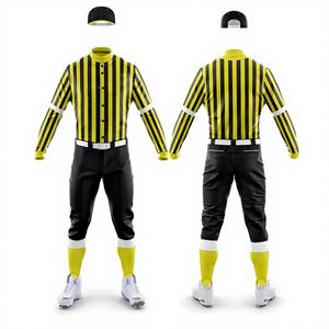 Uniforme de Béisbol Duradero para Hombre, Nuevo Diseño, Logotipo Personalizado Impreso, Color Sólido, 100% Poliéster, Talla Grande, Perfecto para Entrenamiento Deportivo en Equipo - Product Image 1