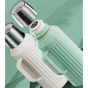 MLD 1100ml – Ensemble <span class=keywords><strong>théière</strong></span> isotherme moderne en acier inoxydable avec <span class=keywords><strong>infuseur</strong></span> à thé, isolation 24h pour le camping - Product Image 5
