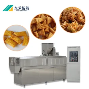 Fully automatic production equipment from China, the latest designed twin-screw extruder snack equipment