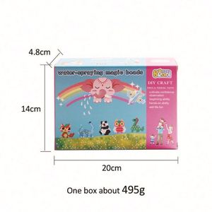 Pistola de juguete de plástico mágico transparente con cuentas de agua, forma de gelatina, pulverizador de gel, filtro DIY, fácil de jugar para niños - Product Image 6