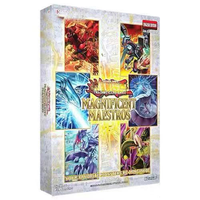 10 cartes Yu-Gi-Oh TCG Magnificent Maestros Blue-Eyes White Dragon Édition Limitée Carte à Jouer Boutique Anime Streaming en Direct Boîte Mystère