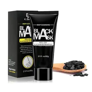 OEM Natural Charcoal Mitesser entferner Gesichts maske Bambus Schwarz Schwarz Mitesser entferner Maske