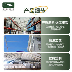 Carpa de Almacenamiento Junxin Technology con Estructura de Acero Ligero, Capacidad de Carga de 100 kg (20 lb por pies cuadrados) para Logística, Exhibiciones y Almacenamiento - Product Image 1