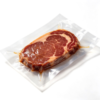 Sacs sous vide imprimés sur mesure, qualité alimentaire PA PE, pour la conservation de la viande congelée et l'emballage des aliments surgelés