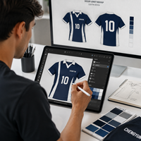 Camiseta de Fútbol Retro Clásica Personalizada con Tecnología Avanzada de Absorción de Humedad para Academias Juveniles