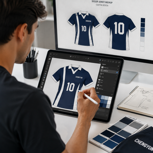 Maillot de football rétro classique personnalisé avec technologie avancée d'évacuation de l'humidité pour les académies de jeunes - Product Image 5