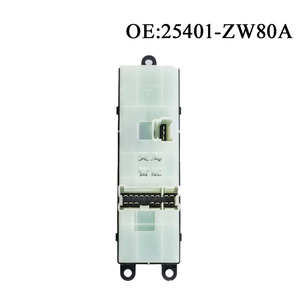Interrupteur/contrôleur de lève-vitre électrique 25401-ZW80A pour Nissan Versa 2010-2012 - Product Image 2
