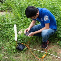 PQWT M100 M200 M400 Machine portable de détection d'eau d'exploration géologique 100-400m Détecteur d'eau souterraine pour téléphone portable