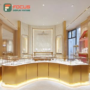 Sistema de Exhibición para Joyería de Lujo, Mostrador de Centro Comercial con Acabado Laminado - Product Image 3