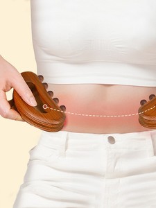 Logo personnalisé Gua Sha planche en bois massif épaule cou dos corps complet outils universels de thérapie de <span class=keywords><strong>massage</strong></span> en bois méridien - Product Image 5