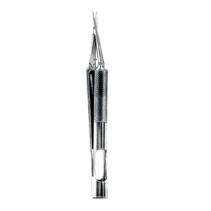 Tijeras de iridectomía curvas profesionales al por mayor, 14.5cm/5 3/4" ONE WISH HEALTH CARE - Product Image 2