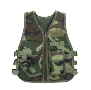 <span class=keywords><strong>Chaleco</strong></span> Táctico Ajustable de Tela Oxford con Camuflaje Negro para Juegos de Entrenamiento, Compatible con Armas, Unisex, para Exteriores, para Niños y Adultos - Product Image 5