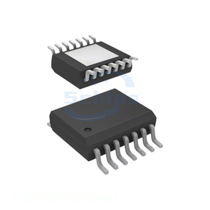 Circuit intégré de gestion de l'alimentation (PMIC) REG LIN 5V 180MA SSOP 14 EP TLE72732EV50XUMA1 Commande de composants électroniques Distributeur agréé 14 L - Product Image 1