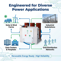 Disyuntor de Vacío (VCB) de 12kV VS1-12 para Transmisión de Energía Eléctrica de Alta Tensión, Tipo Empotrado para Interiores, Venta al por Mayor
