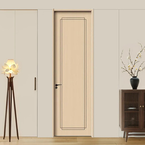 Hợp Thời Trang Pháp Phong Cách Rắn Gỗ Composite Sang Trọng Đôi Khung Phòng Ngủ Cửa Thanh Lịch Thiết Kế Nội Thất Cho Ngôi Nhà Tinh Tế Không Có Sơn - Product Image 2