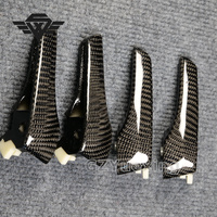 Autocollants de garniture intérieure en carbone forgé sur mesure et en carbone véritable pour Toyota Hilux Vigo 2015-2026 Plug & Play