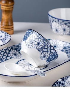 Nórdico ecológico elegante <span class=keywords><strong>restaurante</strong></span> casa ronda juego de vajilla de cocina de cerámica placa - Product Image 4