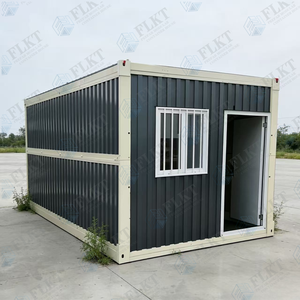 FLKT <span class=keywords><strong>Maison</strong></span> conteneur pliable préfabriquée réutilisable, ignifuge et résistante aux intempéries, avec chambre, <span class=keywords><strong>prix</strong></span> usine, pour camp de travail mobile et <span class=keywords><strong>construction</strong></span> - Product Image 6