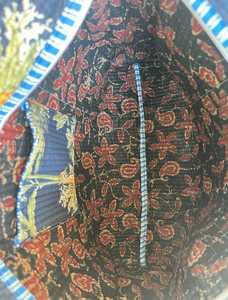 Bolsa de Transporte Acolchada de Algodón, Ecológica, Reutilizable, para Compras Diarias, con Acolchado Suave, Tela Estampada, Bolso de Hombro - Product Image 3