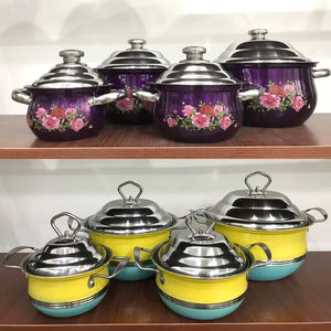 Ensemble de casseroles marocaines en acier inoxydable pour la cuisine, 3/4/5/6 pièces, avec poignée - Product Image 5