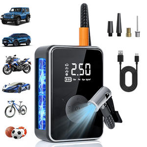 Bomba de Aire Inalámbrica Portátil para Auto St-Rt-601, 7.4V, Inflador de Neumáticos Automático de Alta Presión con Manómetro Digital para Autos y Bicicletas - Product Image 5