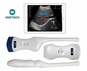 B26G 192 Elements <strong>Handheld</strong> Wireless Color <strong>Doppler</strong> Ultrasound Abdominal <strong>Vascular</strong> Cardiac Probe Machine - Product Image 3