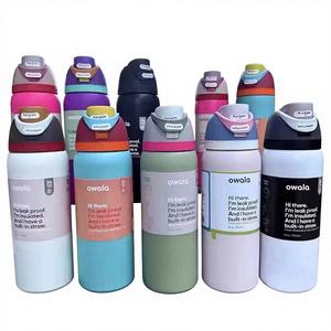 Botella de Agua Portátil de Acero Inoxidable 304 con Aislamiento al Vacío, Personalizable, Moderna y Creativa para Exteriores - Product Image 1