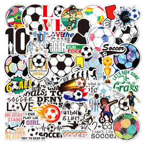 Impermeabile simpatico basket Graffiti sport Baseball <span class=keywords><strong>calcio</strong></span> adesivo per gli appassionati di sport per bambini adulti - Product Image 4