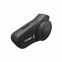 Casque Intercom pour Moto Crown Micro pour 2 Personnes, Plastique ABS, Étanche IP65, Qualcomm 5.1, Batterie 700 mAh