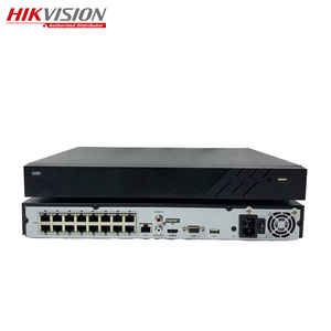Hikvision perekam Video DS-7616NI-Q2/16 P 16-ch 1U 16 PoE 4K NVR <span class=keywords><strong>2</strong></span> * SATA MAX 8TB 4K NVR jaringan resolusi tinggi pemutaran HD - Product Image 2