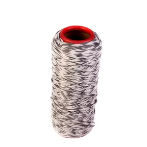 Fil de vadrouille torsadé en microfibre 100% fil mélangé de polyester pour la production de vadrouille