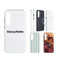 Coque vierge double couche pour sublimation 3D pour iPhone 17 16 15 14 13 12 11 Pro Max, transfert thermique, magnétique, personnalisable