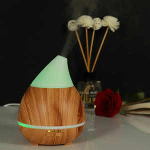 Diffuseur d'arômes ultrasonique créatif original 150 ml, humidificateur à brume froide, diffuseur d'huiles essentielles de bureau à grain de bois pour la maison et le commerce - Product Image 4